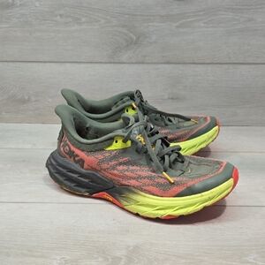Hoka One One Mens Speedgoat 5 Running Shoes Athletic Sz 8.5D